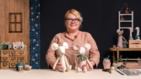 Designing and Making Your Own Soft Toy. Craft course by EFI Little things
