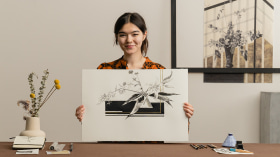 Illustrazione botanica contemporanea a inchiostro. Un corso di Illustrazione di Fujiko Rose