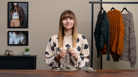 Introdução à técnica de carreiras encurtadas em crochê para roupa. Curso de Craft, e Moda por Linda Skuja