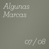 Algunas Marcas - 2007 / 2008. Um projeto de Design de FURIA. - 14.07.2009
