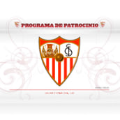 WEB PROGRAMA DE PATROCINIO SEVILLA FC. Un proyecto de Diseño y Programación de Emilio Tallafet - 22.07.2009