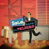 Solo ante el peligro. Design, Traditional illustration, Advertising, Motion Graphics, Film, Video, and TV project by Vicente Mallols - 08.01.2009