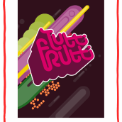 Funny Words - Tutti Frutti. Design, and Traditional illustration project by Mariano de la Torre Mateo - 01.22.2010