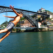 Ponte Don Luis, Oporto. Fotografia projeto de santosdelacalle@gmail.com - 08.02.2010