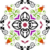 Mandala. Design, Traditional illustration, and UX / UI project by Juanjo Barcenilla - 02.23.2010