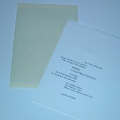 Wedding Invitation. Un proyecto de Diseño de James Avilez San Francisco California USA - 25.02.2010
