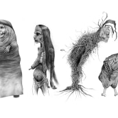 Adolfo y sus monstruos. Traditional illustration project by Joaquín Rosado Martel - 03.01.2010