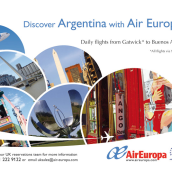 Air Europa. Design, e Publicidade projeto de Vicky Enriquez Moreno - 25.03.2010