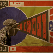 Poster at Rodchenko style for a Wendy GlasSex Concert.. Un proyecto de Diseño y Publicidad de bel bosCk i bagué - 19.04.2010