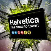 Helvetica has come to town!. Design projeto de Carlos J. de Pedro - 10.05.2010