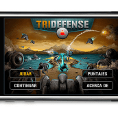 Tridefense (Iphone Game). Projekt z dziedziny Design, Trad, c, jna ilustracja, Informat i ka użytkownika Estudio Puente JuanMa Díaz - 02.06.2010