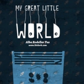 My great little world. Design, Traditional illustration, Motion Graphics, and 3D project by Alba Rodellar - 09.01.2010