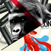 gorilla. Projekt z dziedziny  użytkownika Jesús Fernández - 18.02.2013