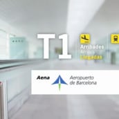 Aeropuerto de Barcelona. Design, Motion Graphics, and 3D project by Helmut and Yoyo - 07.06.2010