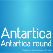 Antartica (font). Un proyecto de Diseño de jose manuel del solar - 23.07.2010