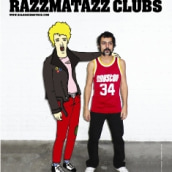 Campaña fidelización Razzmatazz Clubs. Un proyecto de Diseño, Ilustración tradicional, Publicidad, Instalaciones y Fotografía de Daniel Domínguez Rey - 13.10.2010