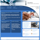 Instituto Asclepios. Design, e Programação  projeto de Adrian Cerezo - 03.11.2010