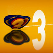 Cortinilla Super3 TV3. Motion Graphics, Film, Video, TV, and 3D project by Carlos Diéguez - 02.12.2011