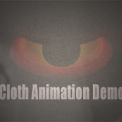 Cloth Animation Demo. Motion Graphics, Film, Video, TV, and 3D project by Pedro Martínez - 02.24.2011