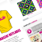 Cabeza! Netlabel. Un proyecto de Programación de Germán de Souza - 29.05.2011