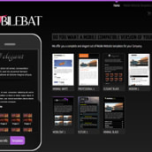 Mobilebat - WordPress mobile website templates plugin. Un proyecto de Diseño, Programación e Informática de Luca Martincigh - 28.06.2011