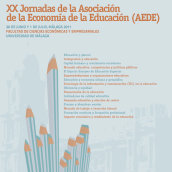XX Jornadas Economía de la Educación. Design projeto de Antonio Morillas Peláez - 30.06.2011