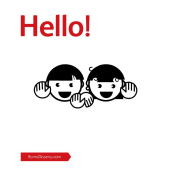 Hello! Hola! :). Projekt z dziedziny Design i  Reklama użytkownika Abel Roma - 01.07.2011