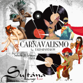 SULTANA LOUNGE BAR. Design, Traditional illustration, Advertising, and Music project by GLAUCO BENEJAMA - 07.20.2011