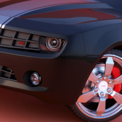 CHEVROLET CAMARO 3D. Design, Advertising, UX / UI, and 3D project by Jose Luis Rioja - 09.01.2011