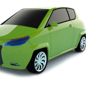 "Seat Cívitas" LC0 eléctrico. Design, e 3D projeto de ROKdesign Studio - 28.09.2011