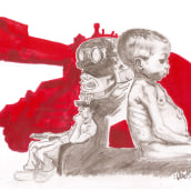 NO MORE WAR. Un proyecto de Ilustración tradicional de Yago Juez Deusto - 29.10.2011