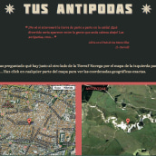 Tus Antípodas. Design, Programming & IT project by Luis Almería Trenco - 11.10.2011