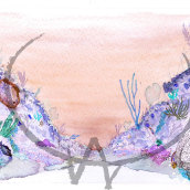 La mer caraibe.. Un proyecto de Diseño, Ilustración tradicional e Instalaciones de Félix Antolín Vallespín - 22.11.2011