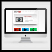 Web CCDtv Producciones. Un proyecto de Diseño, Publicidad e Informática de Sonia Palomar Marquez - 12.12.2011