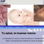 website para clinica i+d. Programming & IT project by David Martínez Sanz - 01.07.2012