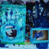 Blue Trapo. Un proyecto de Ilustración tradicional de Oscar Angel Rey Soto - 30.01.2012