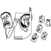 The Facebook show. Un proyecto de Diseño e Ilustración tradicional de Alejandro Di Trolio - 05.02.2012