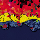 Moby Duck. Design e Ilustração tradicional projeto de Hallina Beltrao - 16.03.2012