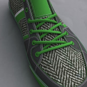 Infografías . Design, Ilustração tradicional, e 3D projeto de arquitectura de un zapato - 15.02.2012