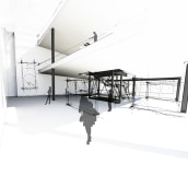 Ampliación de la fundación . Design, Instalações, e 3D projeto de Andreu Cabot - 23.03.2012