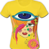 T-shirts. Design, and Traditional illustration project by Andreea Filip - 03.23.2012