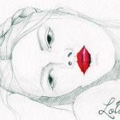 Lolita. Un proyecto de Ilustración tradicional de Rocío - 26.03.2012