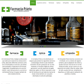 WEB DRUPAL 7 Farmacias Prieto. Design e Informática projeto de Juan Mª Seijo - 18.04.2012