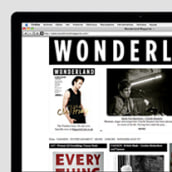 Wonderland magazine. Un proyecto de Diseño y UX / UI de Guillermo Brotons - 17.04.2012