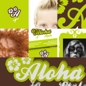 Aloha Style. Design, Traditional illustration, Advertising, and Photograph project by Diego Alfonso García Rodríguez - 04.23.2012