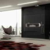 Nuevas mamparas de baño. Un progetto di Fotografia, 3D e Interior design di estudibasic - 25.04.2012