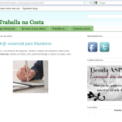 Blog Traballarnacosta. Een project van  Ontwerp e IT van Oscar M. Rodríguez Collazo - 12.05.2020