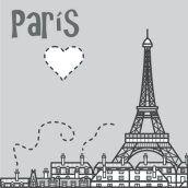 Posters de París. Design, Traditional illustration, Advertising, and Photograph project by Marvin - 05.26.2012