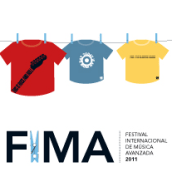 FIMA | Festival Internacional de Música Avanzada. Design project by Placi Zamora - 05.21.2012