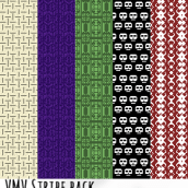 Pack 5 Stripes. Design projeto de Marcos R Guevara - 29.05.2012